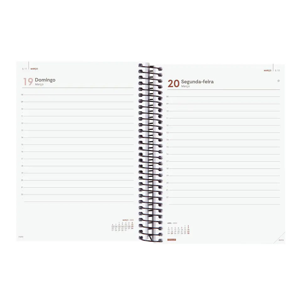Agenda Azul 12 meses