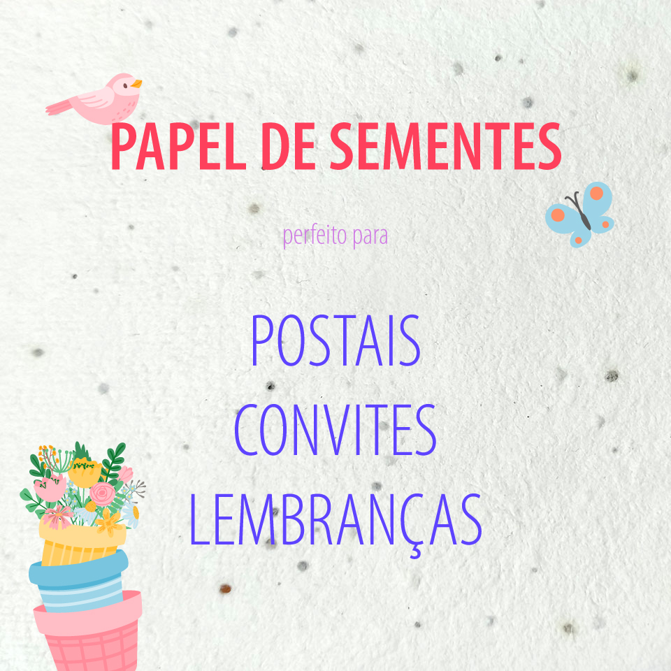 Papel de Sementes 200g